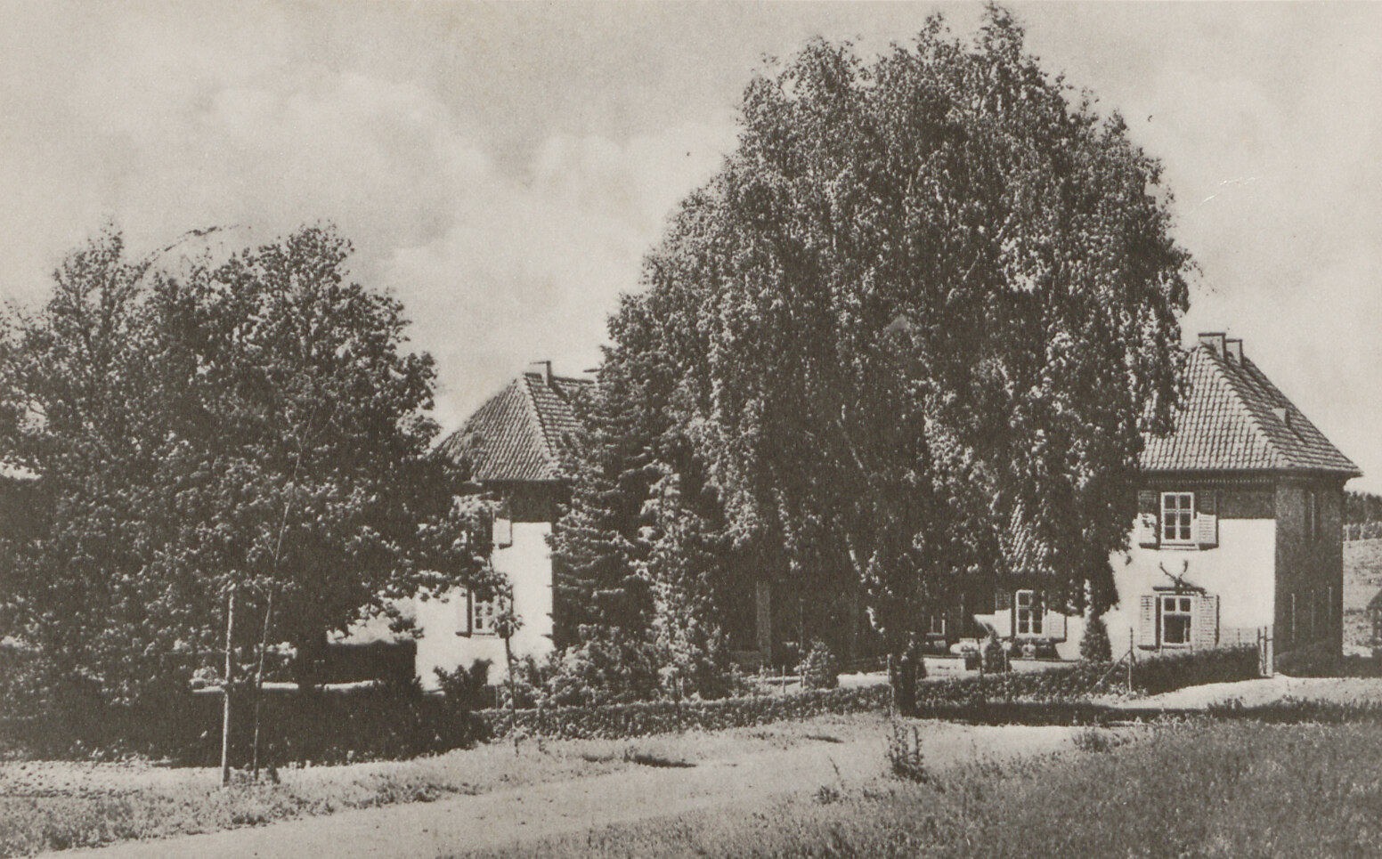 Haus Vierlinden in Szittkehmen, um 1930