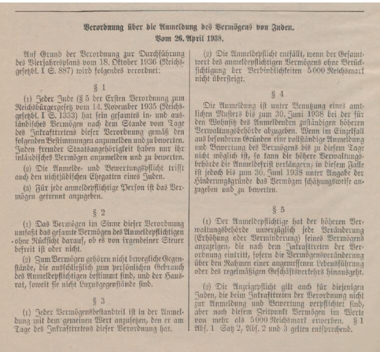 Reichsgesetzblatt 1938, S. 414