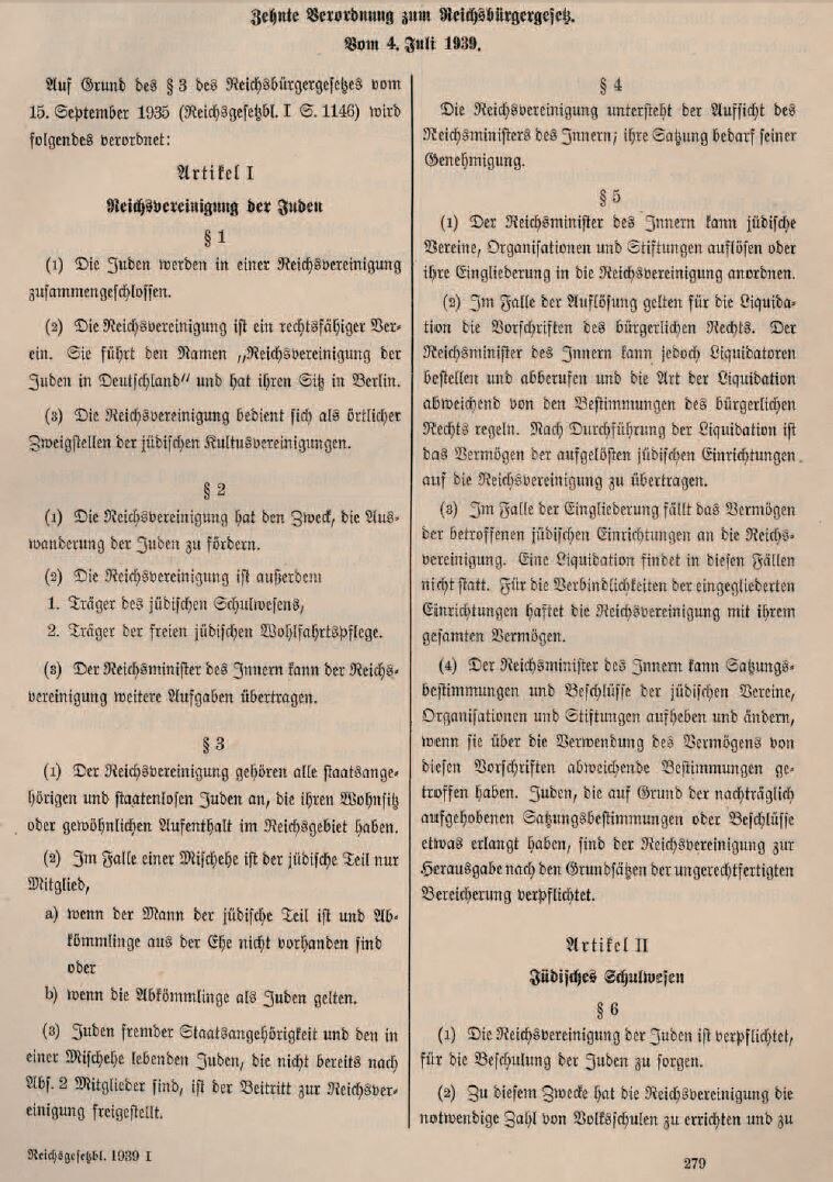 Zweite Verordnung zur Durchführung des Gesetzes über die Änderung von Familiennamen und Vornamen, 17. August 1938 (Reichsgesetzblatt Teil 1, 1938, S. 1044)